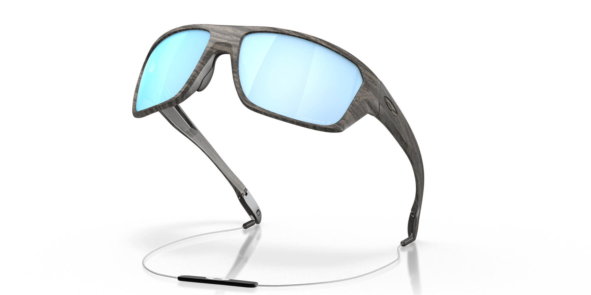 Split Shot Woodgrain Prizm Polarized Sunglasses - Distractions Clothing