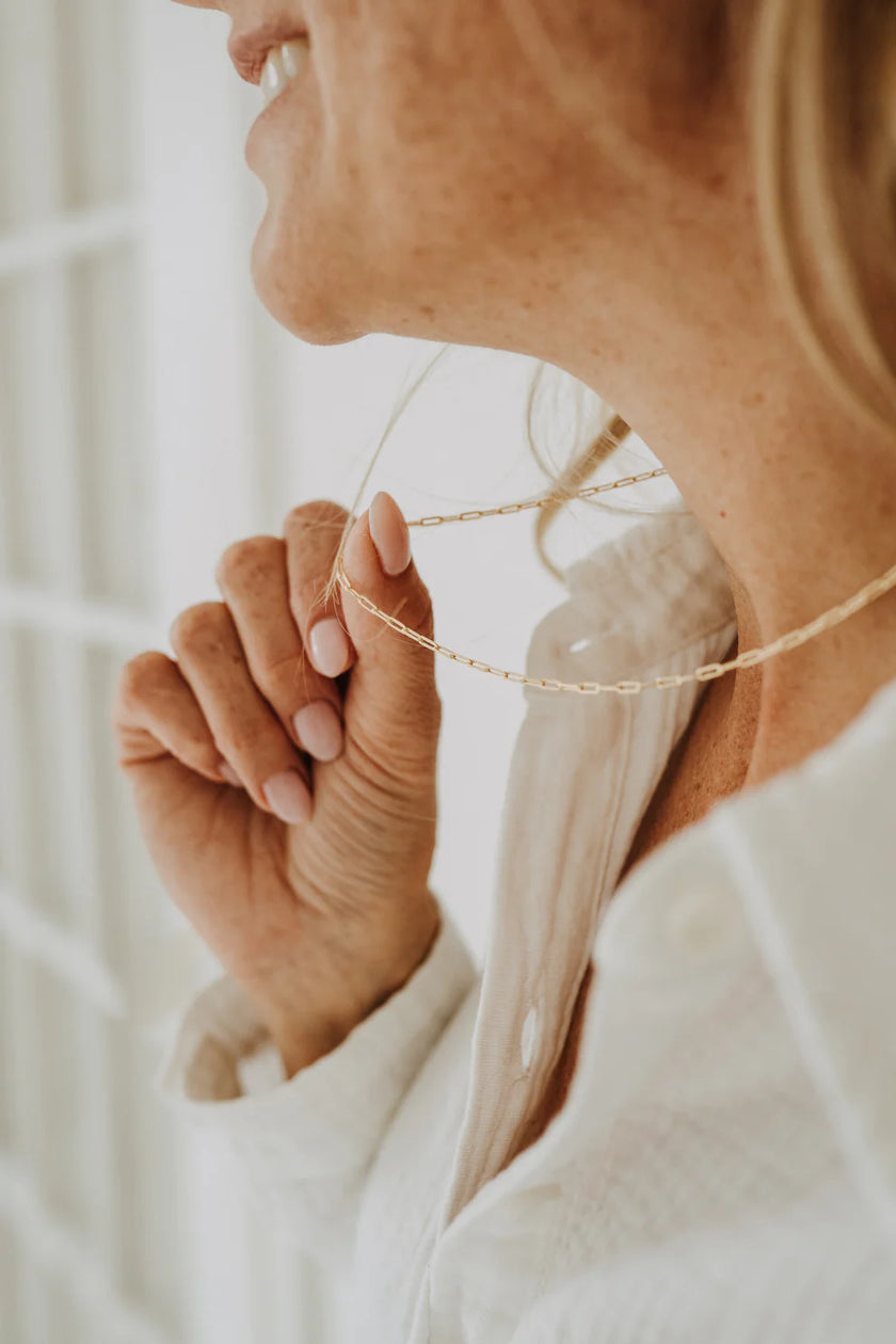 Petite Paperclip Necklace