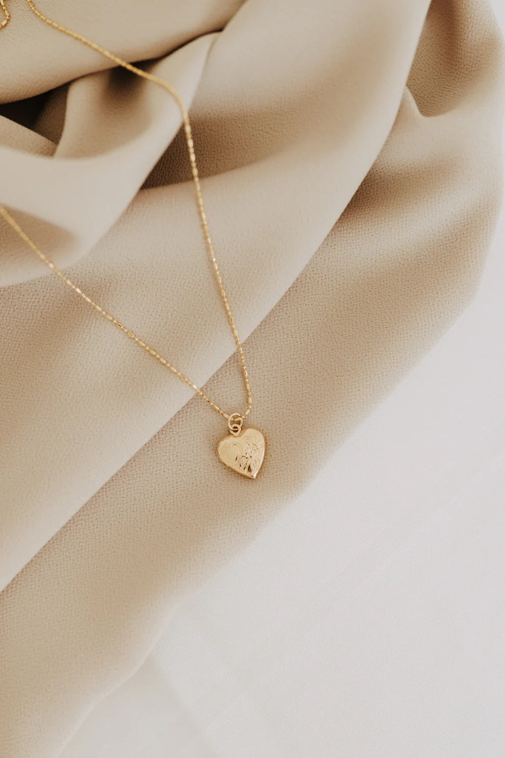 Mini Heart Locket Necklace