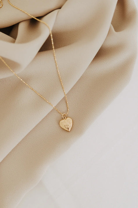 Mini Heart Locket Necklace