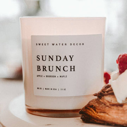 Sunday Brunch 11 oz Soy Candle - Distractions Clothing