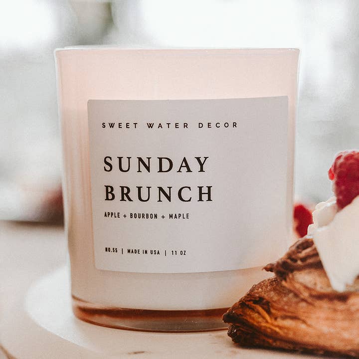 Sunday Brunch 11 oz Soy Candle - Distractions Clothing