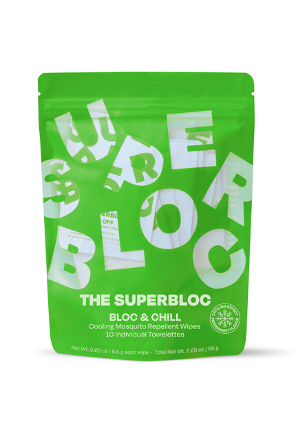 Super Bloc 10 pack Wipes - Distractions Clothing