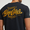 Support Blue Collar Banner Tee - Distractions Clothing