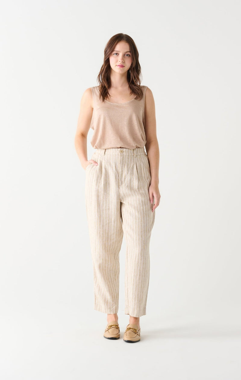 Talia Linen Tank - Distractions Clothing