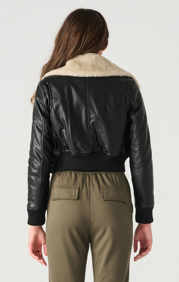 Tana Faux Leather Jacket - Distractions Clothing