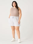 Tessa Curvy Textured Short - Distractions Clothing