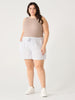 Tessa Curvy Textured Short - Distractions Clothing