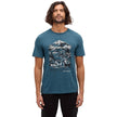 Ten Tree Winter Mountain Tops T-Shirt teal heather/pale oak