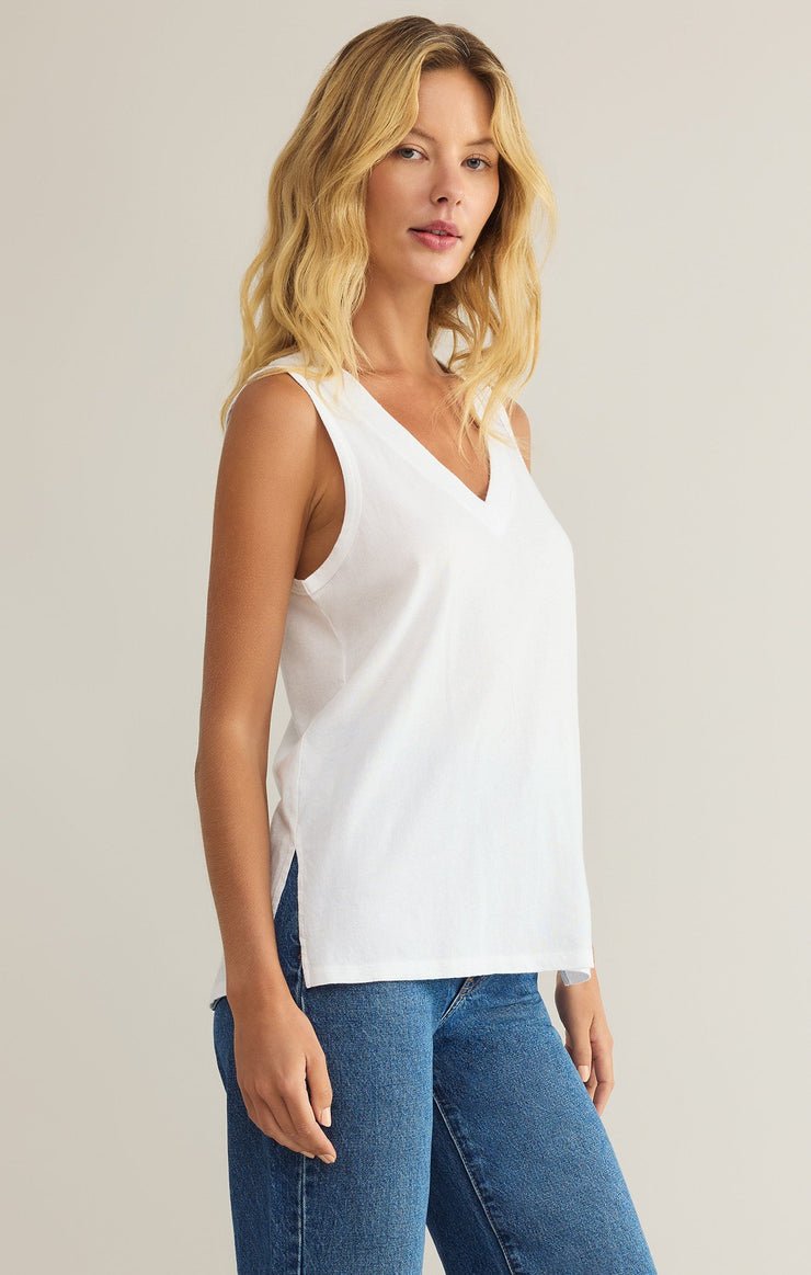 The Californian V - neck Tank - Distractions Clothing