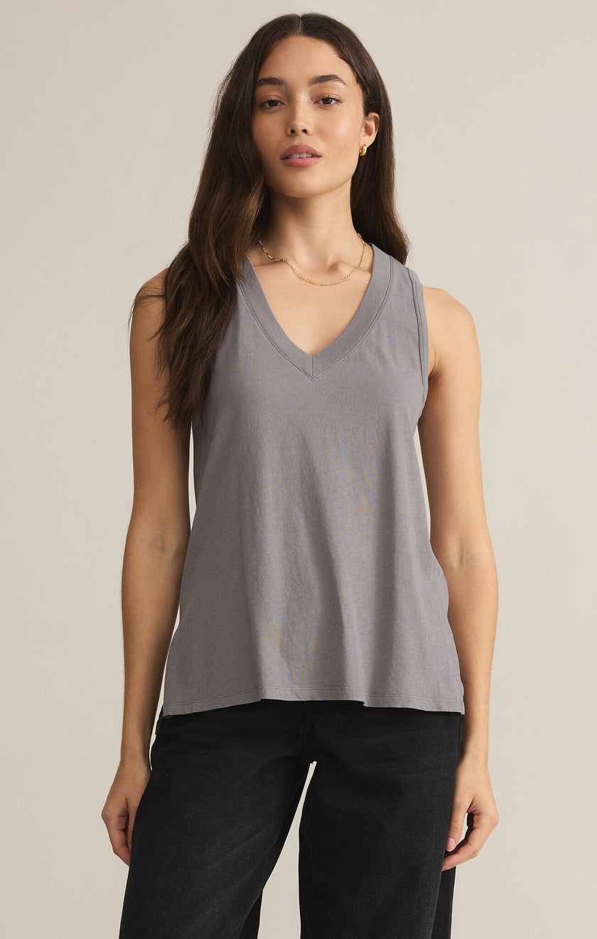 The Californian V - neck Tank - Distractions Clothing