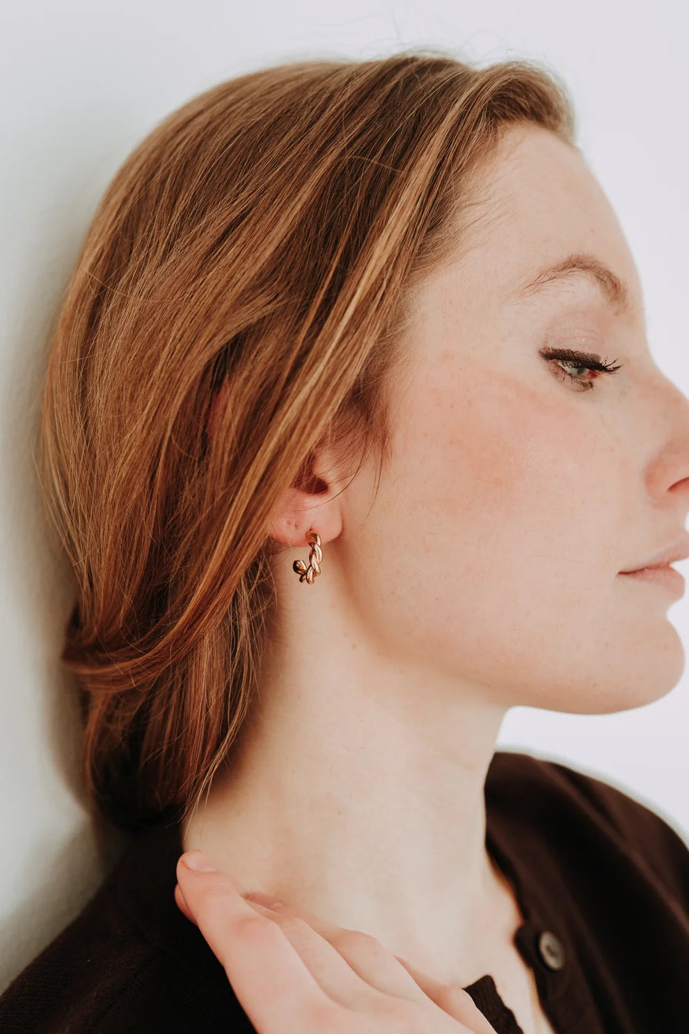 Mini Twist Hoops