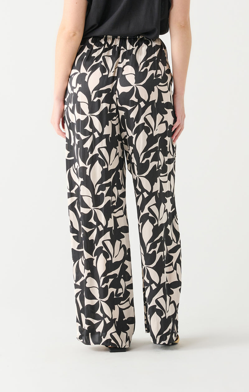 Amara Wide Leg Satin Pant