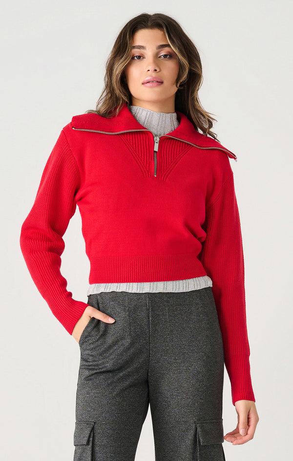 Alison Half Zip Sweater