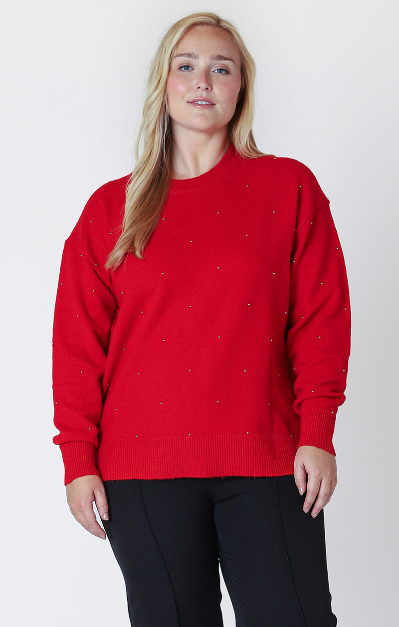 Curvy Cherry Sweater