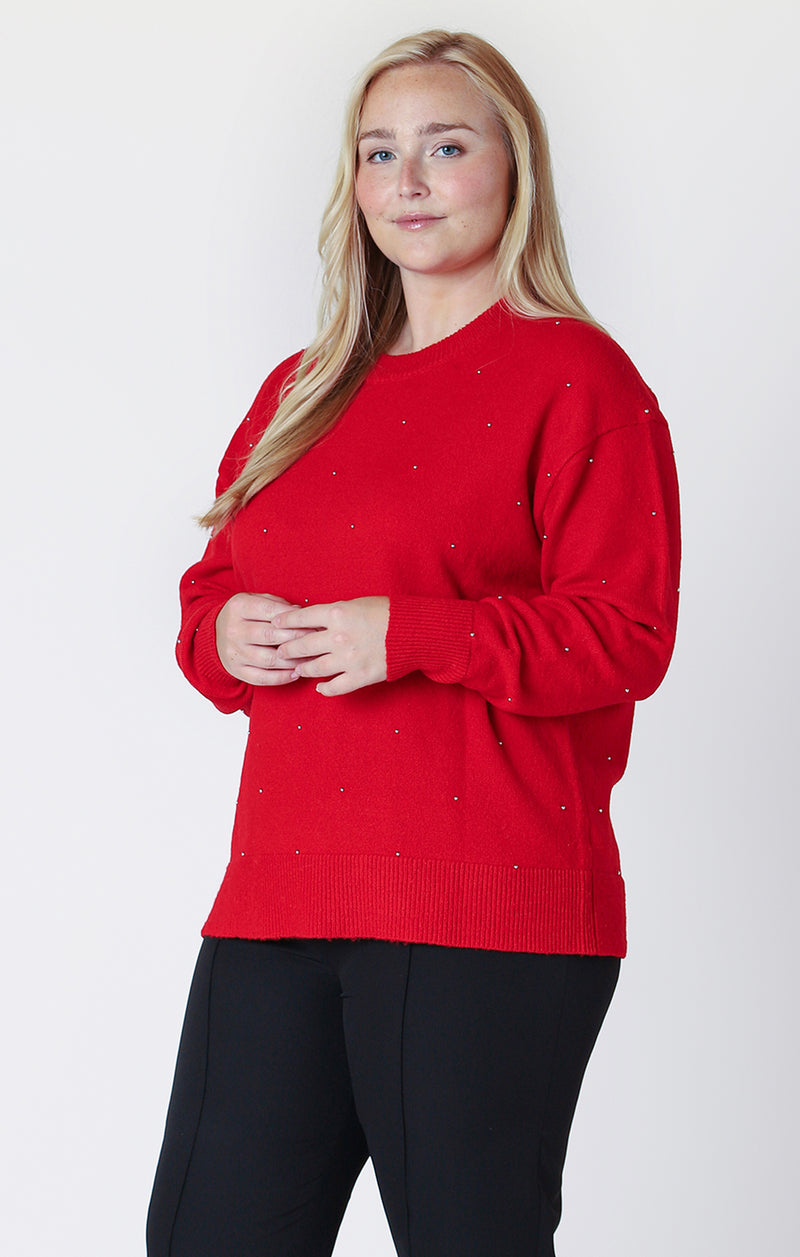 Curvy Cherry Sweater