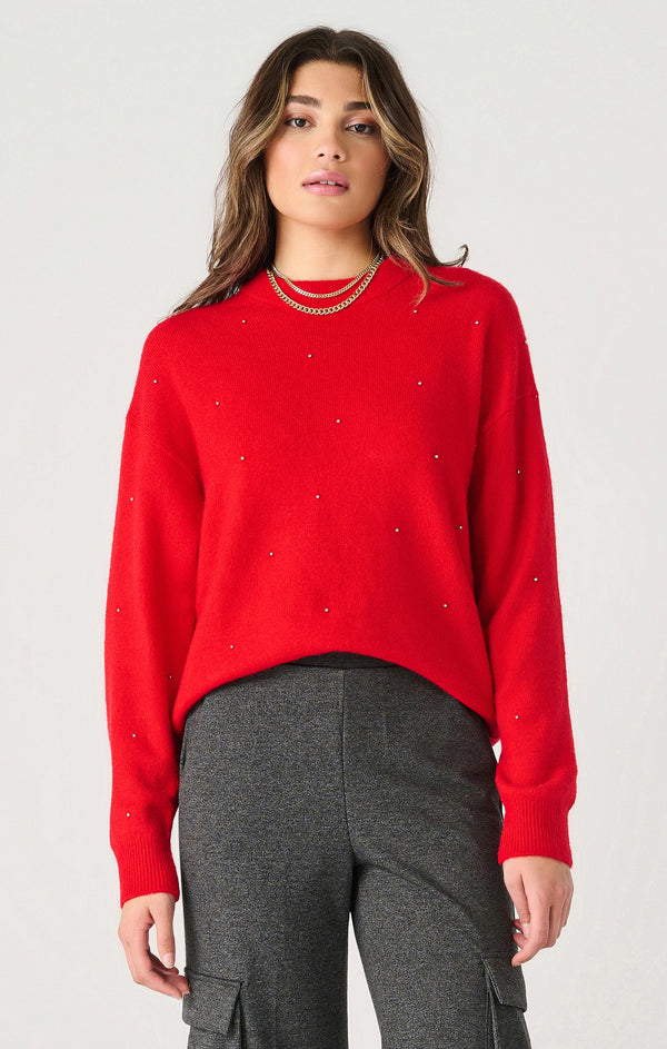 Cherry Fleece Sweater