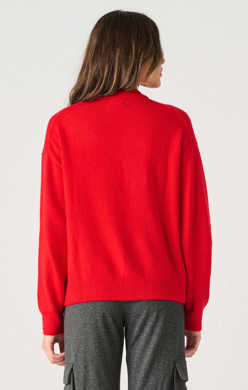 Cherry Fleece Sweater