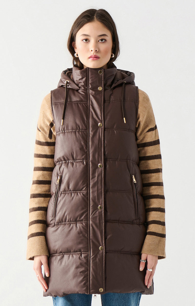 Layla Hooded Puffer Vest