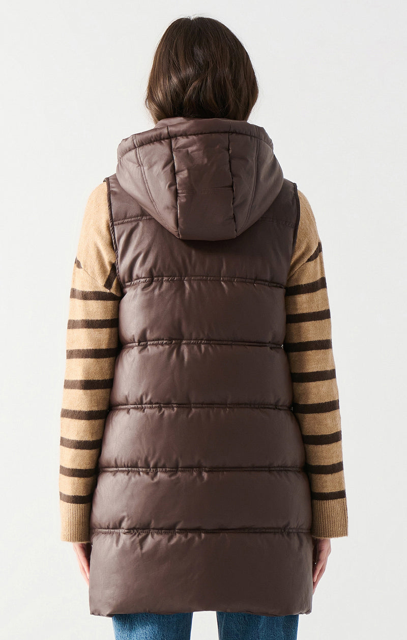 Layla Hooded Puffer Vest