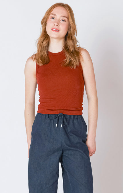 Dex womens ribbed tank top