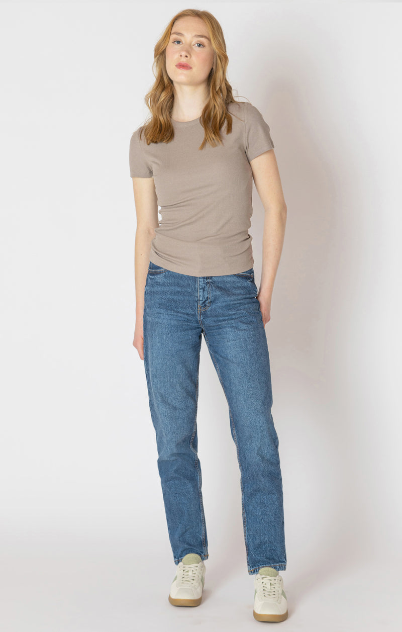 dex classic ribbed t-shirt
