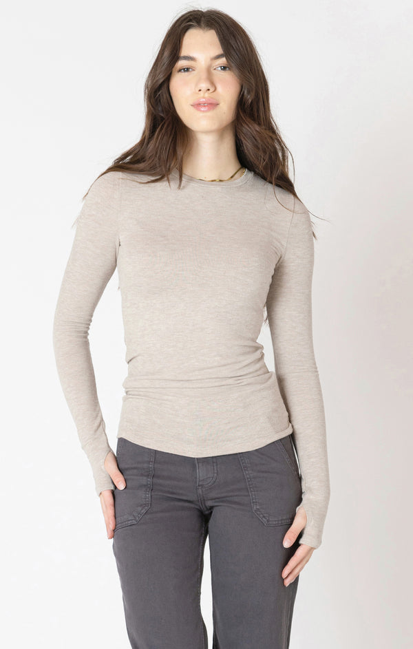 Brushed Crew Longsleeve
