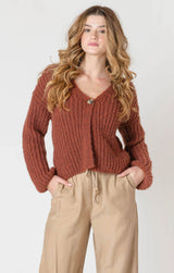Room 34 single button cardigan
