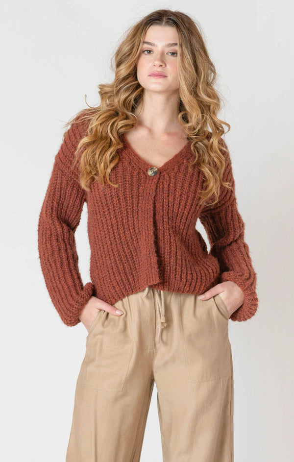 Room 34 single button cardigan