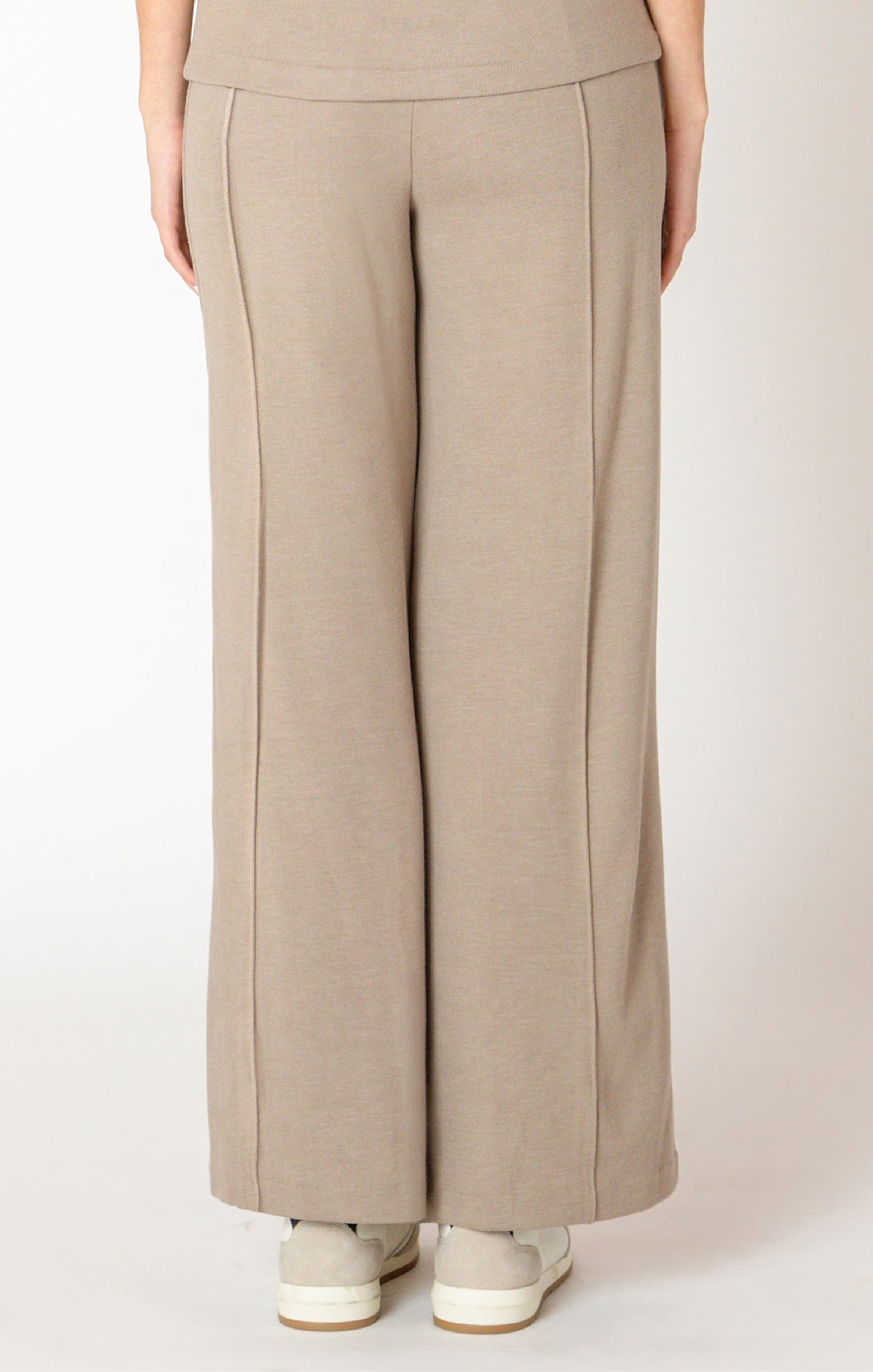 Almond Wide Leg Pant