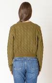 Olive Knit Cardigan