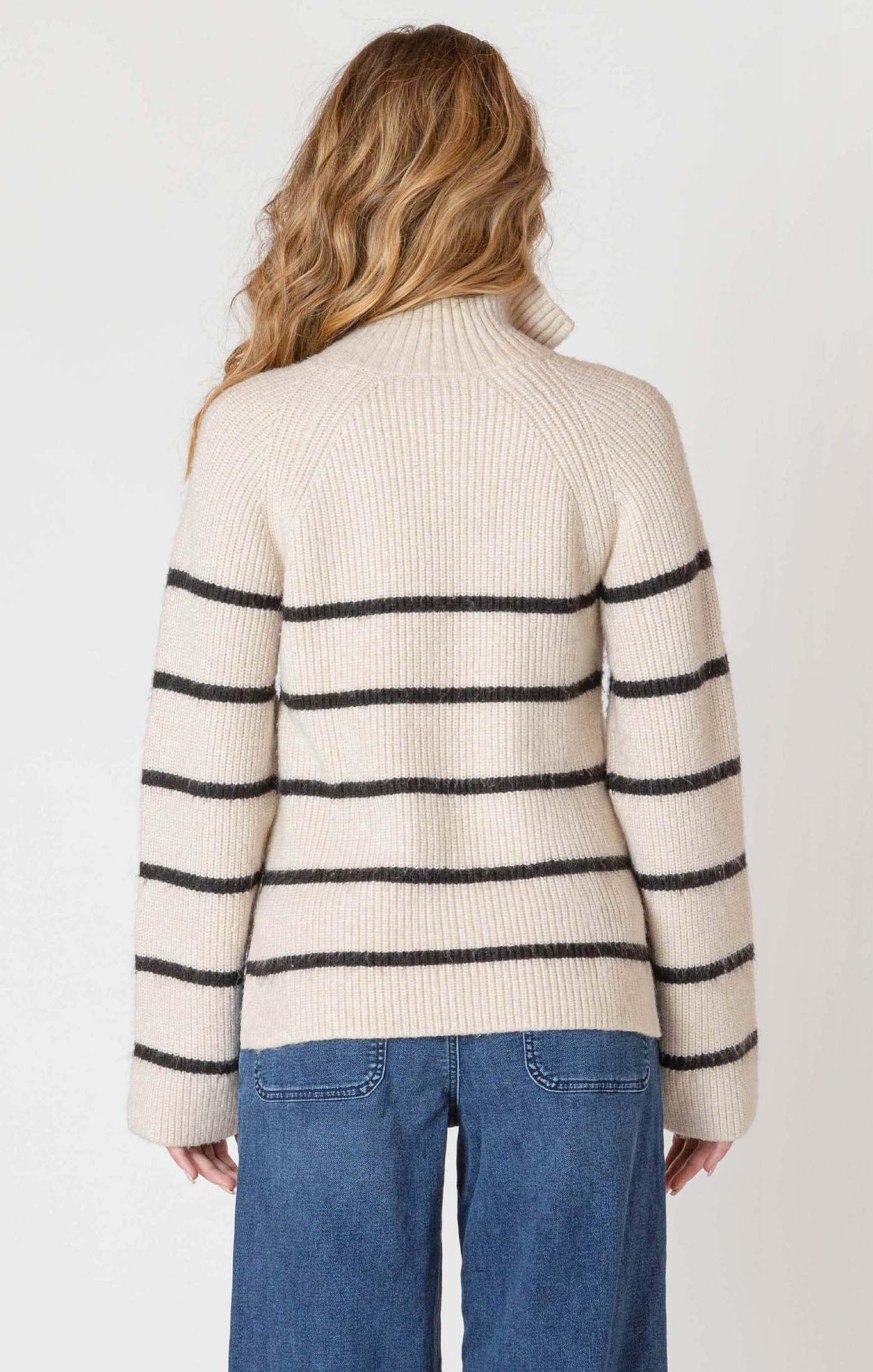 Kate Half Zip Longline Sweater