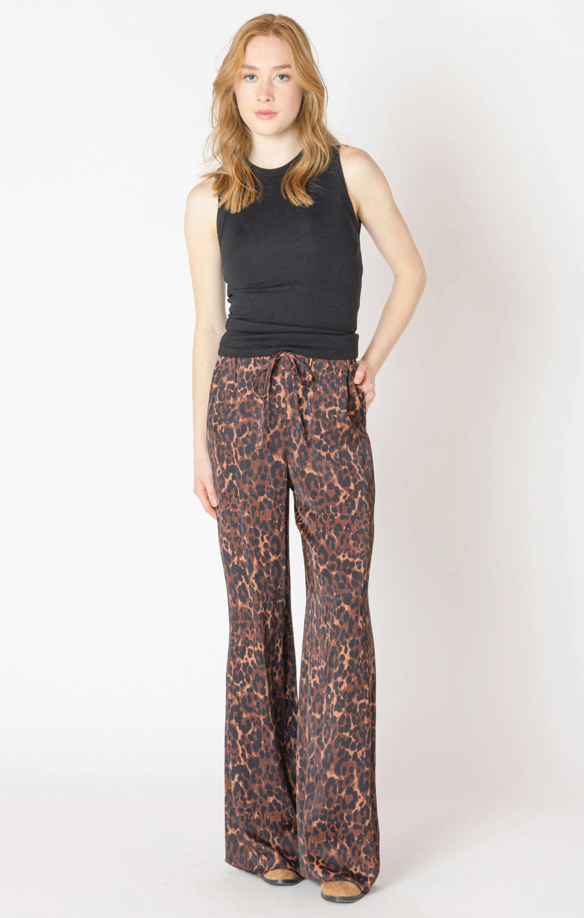 Leopard Flowy Pant