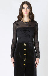 Women's patterned bodysuit