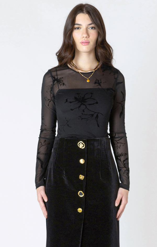 Women's patterned bodysuit