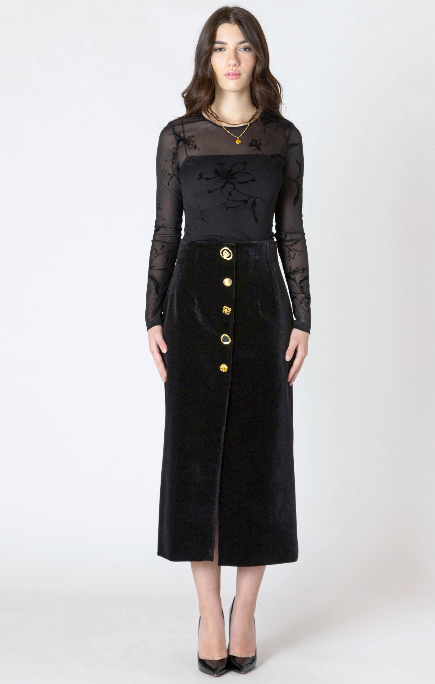 Lucy Patterned Bodysuit