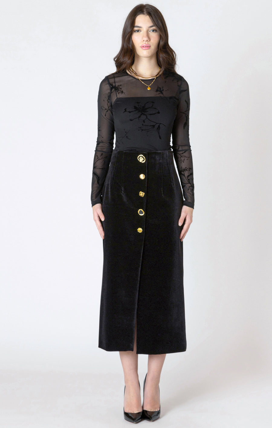 Lucy Patterned Bodysuit