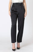 Women's straight leg satin pant