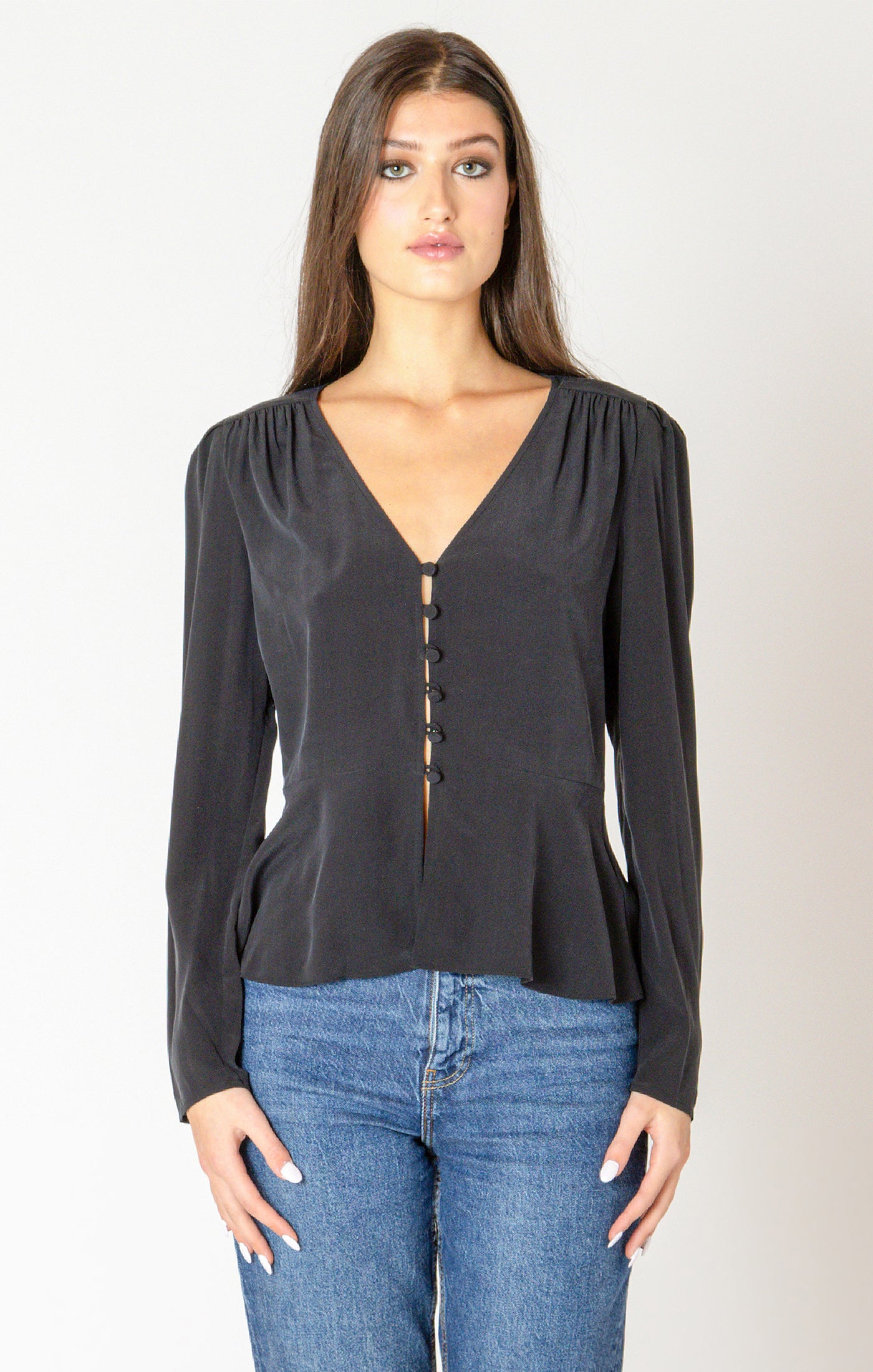 Heidi Peplum Blouse