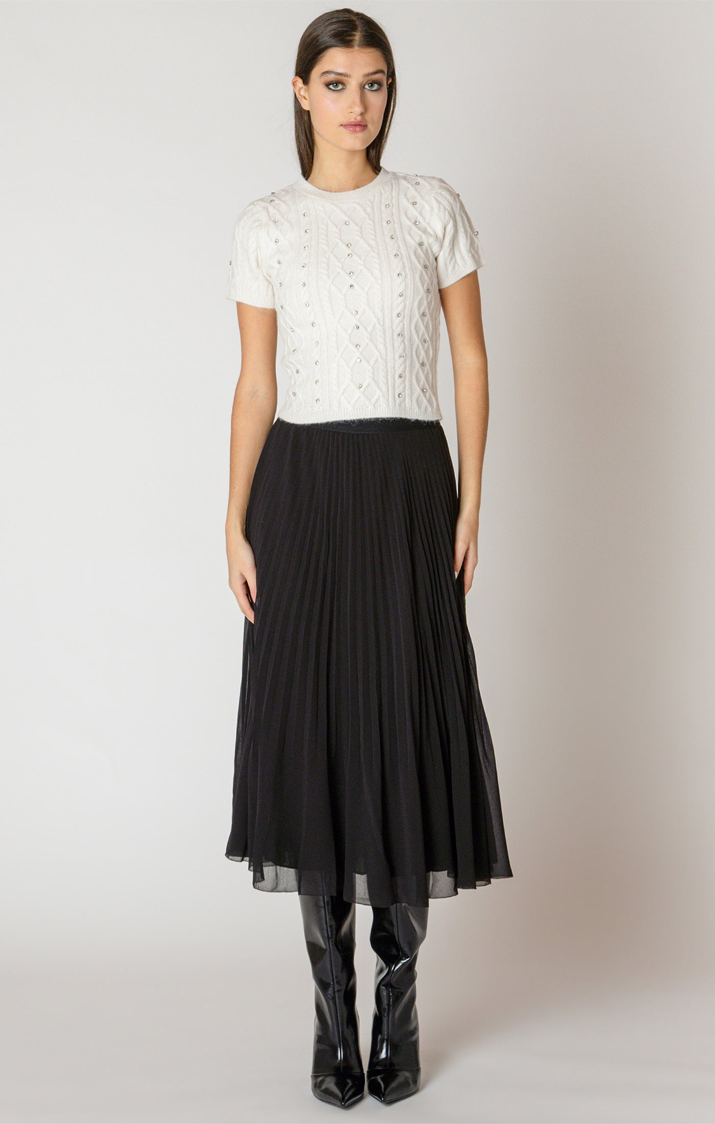 Charlotte Pleated Skirt