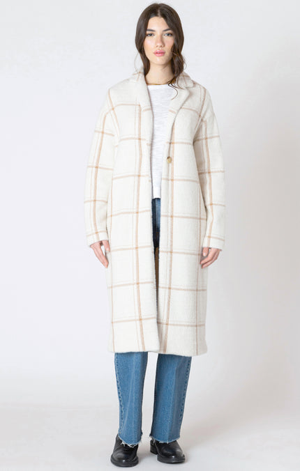 Women's longline sweater coat