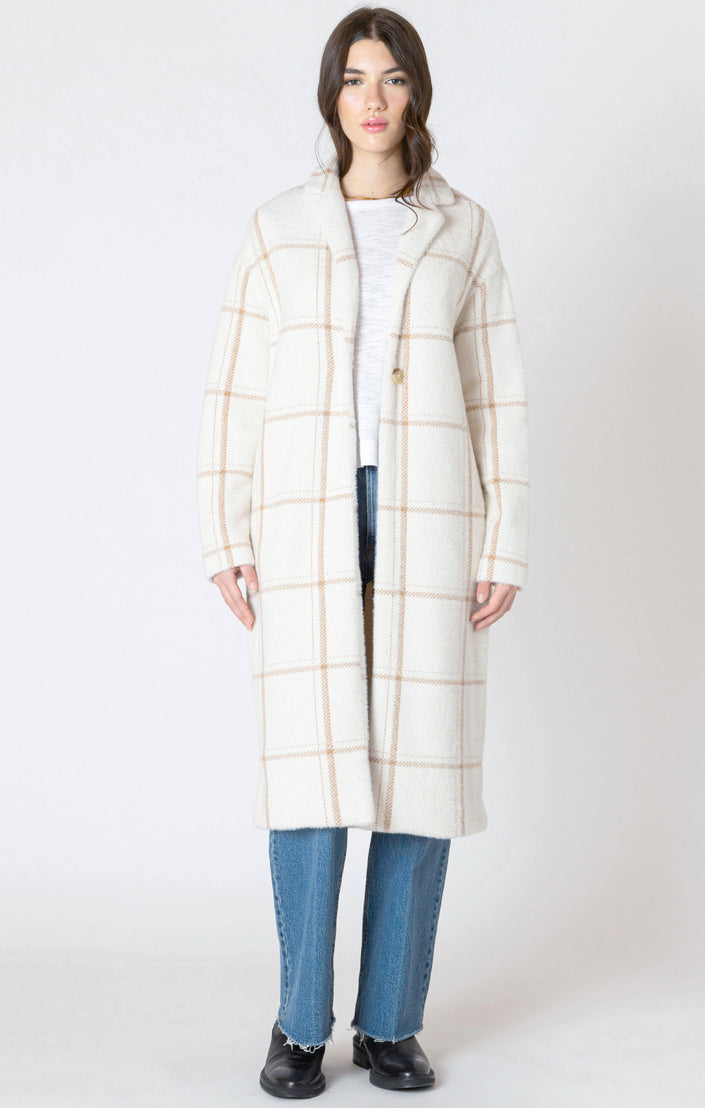 Women's longline sweater coat