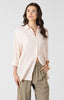 Women's textured button front blouse