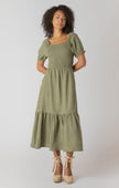 womens dex tiered maxi dress spring