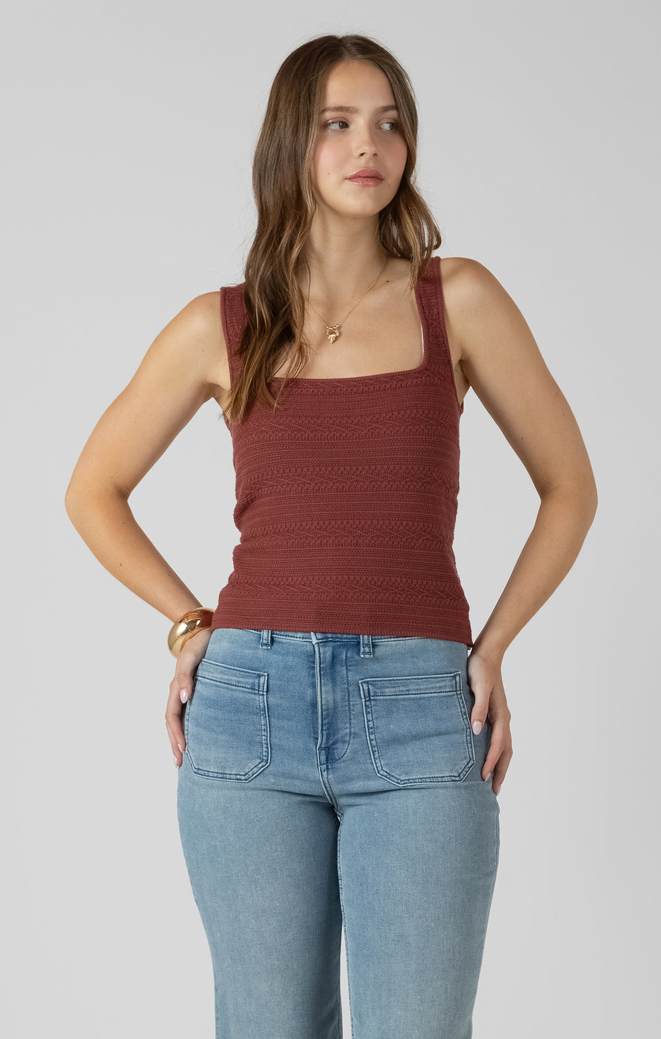 dex knit tank