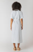 Chloe Strip Button Down Dress