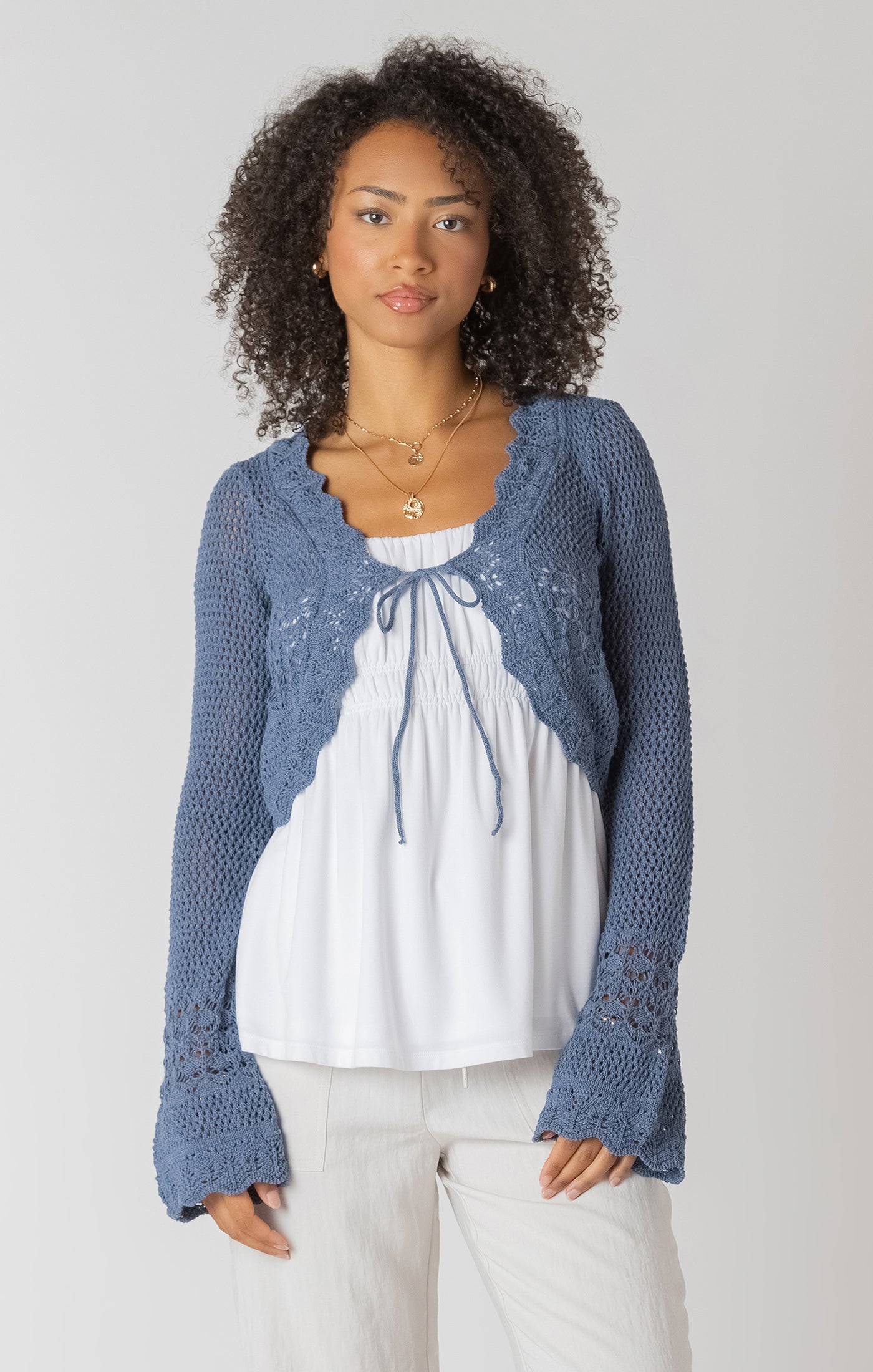 Phoebe Crochet Cardigan