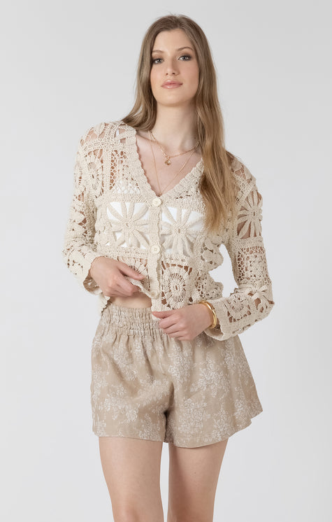 Abbie Embroided Cardigan