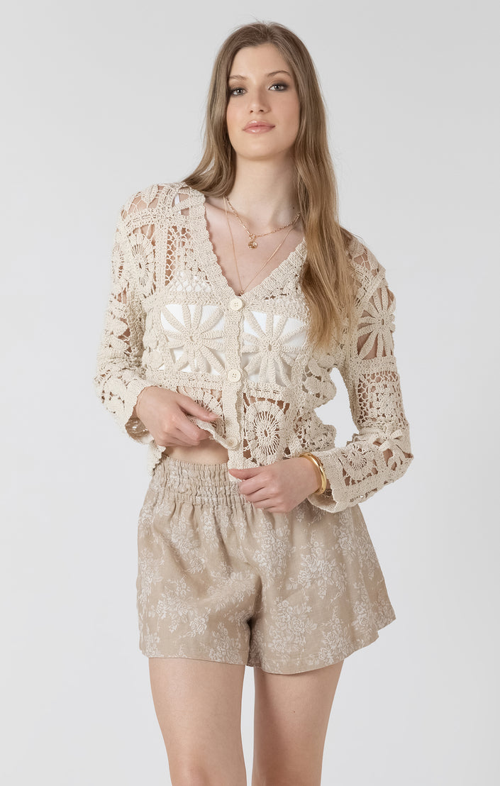 Abbie Embroided Cardigan