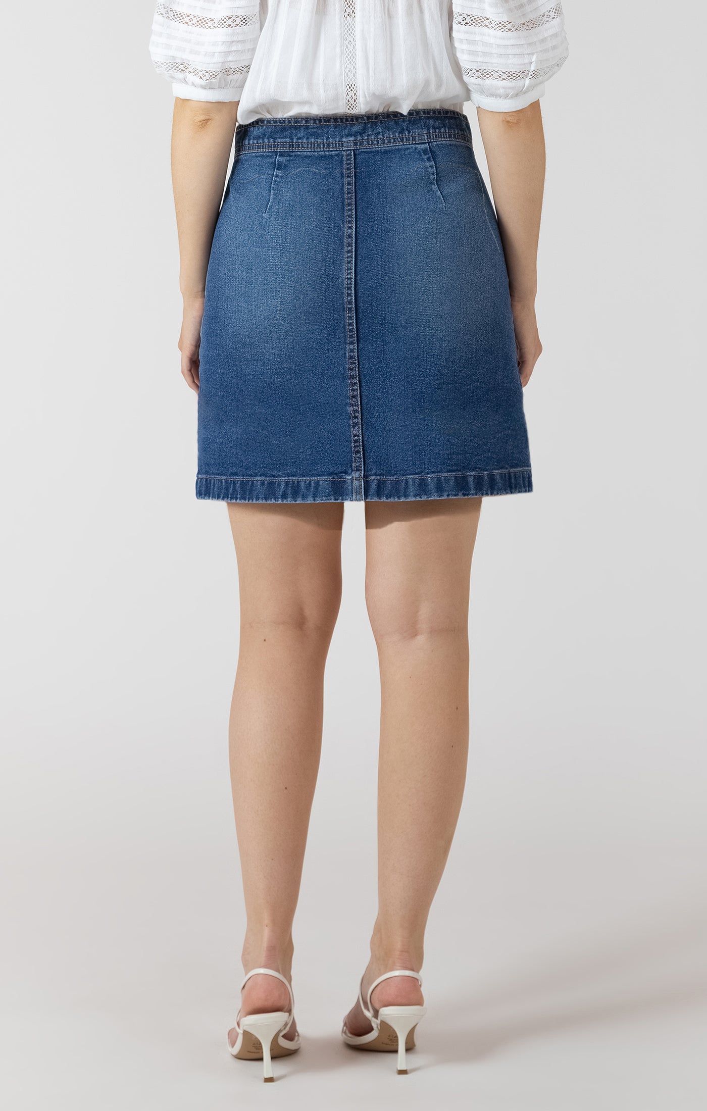 Kali Denim Mini Skirt